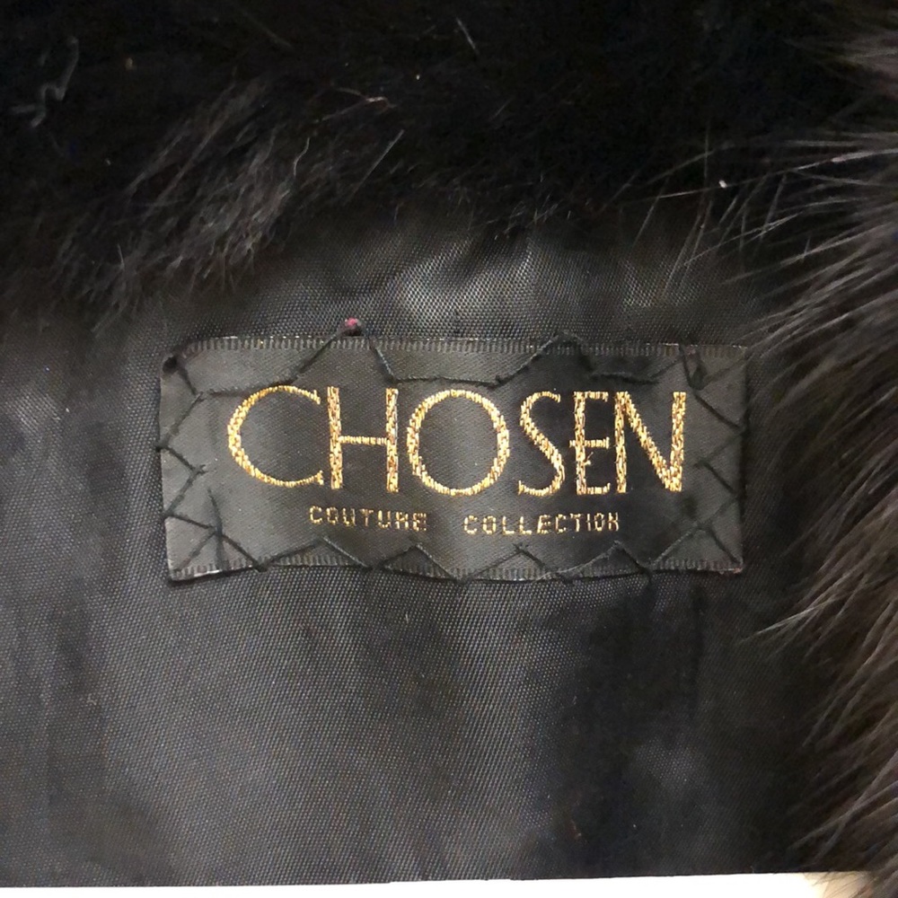Vintage Retro Chosen Couture Collection Leather/Fur Jacket - Picture 2 of 7
